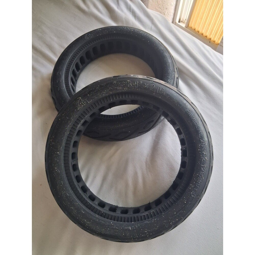 Brand New Scooter Tires A Pair 8.2"  Solid Tire